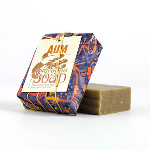 Savon AUM au patchouli calmant, saponifié à froid - Ground soap