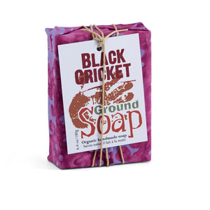 Savon BLACK CRICKET à la lavande calmante et relaxante, saponifié à froid - Ground Soap